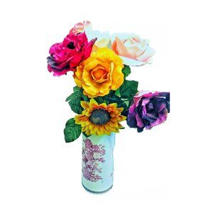 💮2/$60💮 7 pcs Giant Artificial Flower Rose Bouquet